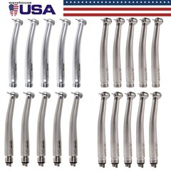 NSK Style Dental High Speed Handpiece (LED E-generator) Push Button Type 2/4Hole