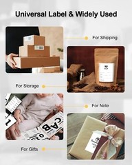 500/1000pcs 4×6 Direct Thermal Shipping Label Compatible with PHOMEMO/MUNBYN Lot