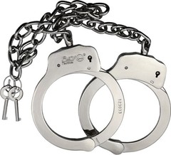 Fury Leg Irons Handcuffs Steel Construction 2 Keys Double Lock