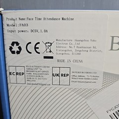 Time Clock Employees Small Business Attendance Machine FA03