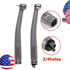 NSK Style Dental Fiber Optic LED E-generator high speed handpiece 2 Hole 4 Hole