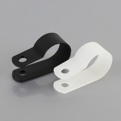 PLASTIC NYLON P CLIPS/CLAMPS FOR FIXING PIPE TUBE WIRE CABLE HOSE MOUNTING PA66