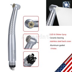 1-10*Dental 5 Led High Speed Handpiece Shadowless E-generator 5LED Hand piece 4H