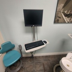 Dental/Medical/ Work space ICW Monitor and Keyboard Wall mounts