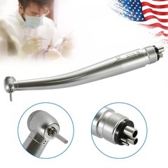 Mini Head Dental High Speed Handpiece One Water Spray Air Turbine M4 4Hole