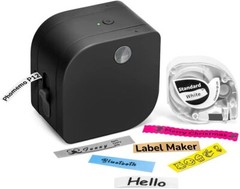 DYMO LT Label Maker LetraTag 100H Handheld Label Maker + 1 Bonus Labeling Tapes