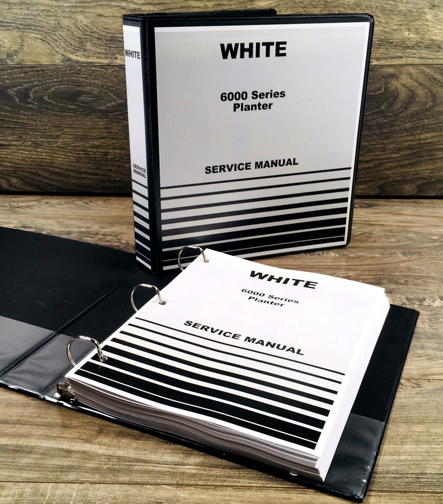 White 6100 6180 6600 6700 6900 Planter Service Manual Repair Work Shop Technical