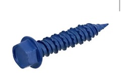 Everbilt Concrete Screws 1/4” X 1-1/4in Concrete Screws