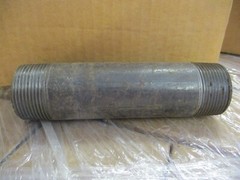 1-1/4 in X 6 in Pipe Nipple Steel SS Sch 40 Seamless 1-1/4″ x 6″