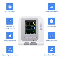 CONTEC 08A-VET Veterinary Blood Pressure Monitor with NIBP SpO2 Probe