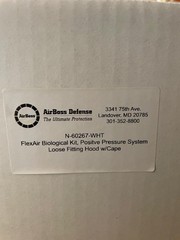 AirBoss Defense N-60267-WHT FlexAir Biological Kit, Positive Pressure Sys.