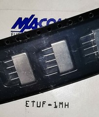 RF Frequency Mixer 2-600MHz MACOM ETUF-1MH (x2 pcs) Level-13 68dB-isolation