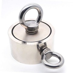 up 1300LBS Pull Force Fishing Magnet Kit Super Strong Neodymium Treasure Hunting