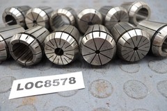 ER40 METRIC COLLETS LOT OF 12 LOC8578