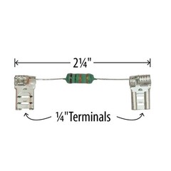 590-708 uf/MFD 110-125 VAC volts USA BMI Start Capacitor with Resistor – Lot-2