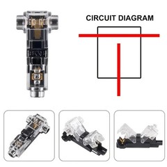 10/20/30PCS T-Tap Wire Connectors Quick Solderless Low Voltage Wire Splice Kit