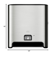 Matic Hand Towel Roll Dispenser with Intuition Sensor, Stainless Steel, Image, H