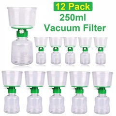 250mL Bottle Top Vacuum Filter Units 0.22um Pore Size PES Membrane