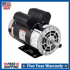 3HP SPL Air Compressor Electric Motor 230V 3450RPM 56 Frame Dual CW/CCW Rotation