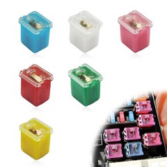 Set of 6 Pieces Low Profile Fuse Kit Include 20A 25A 30A 40A 50A 60A Box…