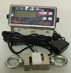 Crane Scale 20,000X0.5 lb S Type load cell MS-1-20k /Digital Indicator