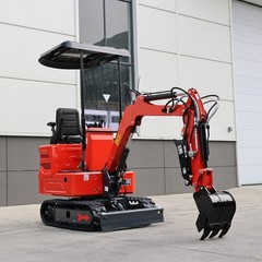 FREE SHIP 1.4Ton Diesel Mini Excavator Kubota Crawler Hydraulic Thumb Digger USA
