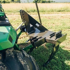 Titan Attachments 3 Shank Subsoiler Ground Ripper Fits Category 1 and 2, 3 Point
