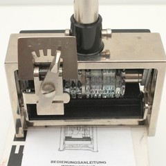 Reiner Industrial Automatic Numbering Machine Dater Numberer Model 9 Germany