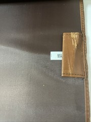 Rawlings Dodgers Leather Portfolio Notepad With Dodger Logo On Paper 🍀