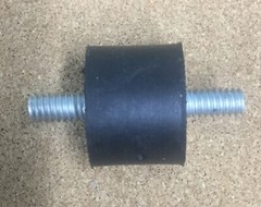 4-Rubber Vibration Noise Isolator Mounts 1/4-20 1″ x 3/4″ Heavy-duty USA MADE