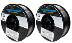 (Made in USA) ER308LSI .035 in. Dia 10lb. Mig Welding wire (2 Rolls)