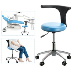TJ2688-F6 Dental Unit Chair Computer Controlled DC Motor PU Leather Doctor Stool