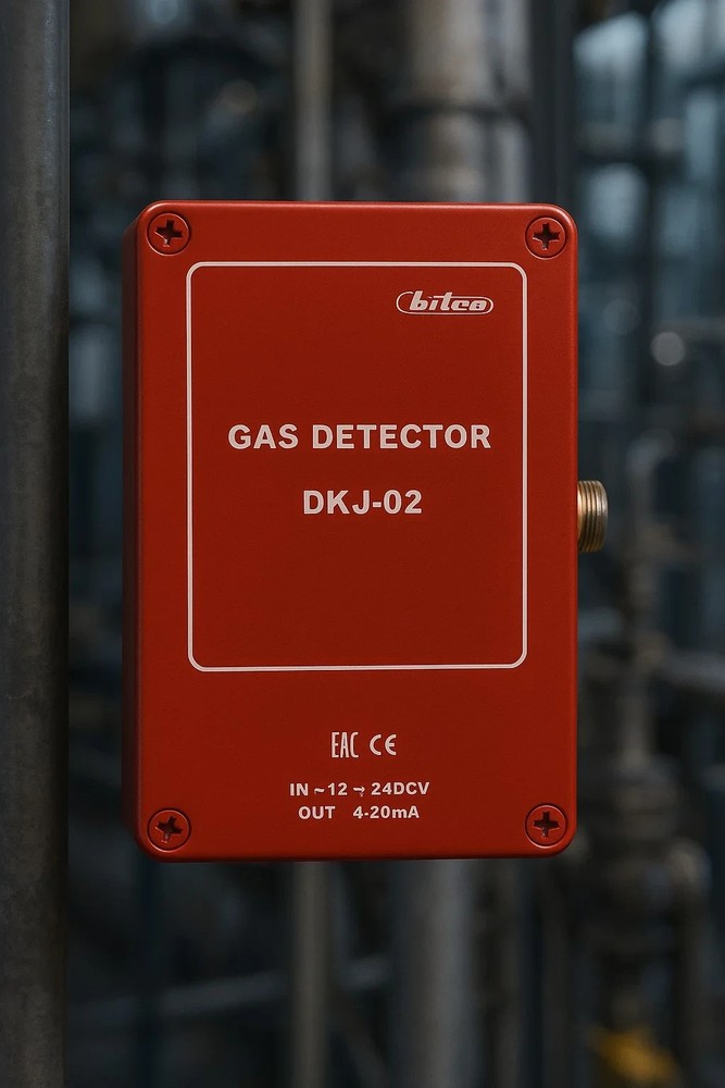 DKJ-02 Industrial Acetone Gas Detector 4-20mA 0-50% LEL IP67 12-24VDC