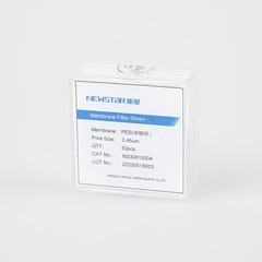 (500pcs) Lab Filter PES Membrane Filter Paper 25/47/50/60/90/142mm 0.22um 0.45um