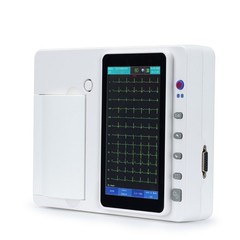 12 Leads 3 Channels ECG EKG Machine 7 Inch Touch Screen WIth PC Software