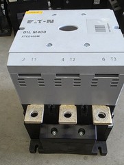 Eaton XTCE400M Moeller Series 3-Pole Contactor 400A DIL M400