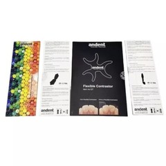 Dental Flexible Photography Contraster Black Background Silicone Rubber Board
