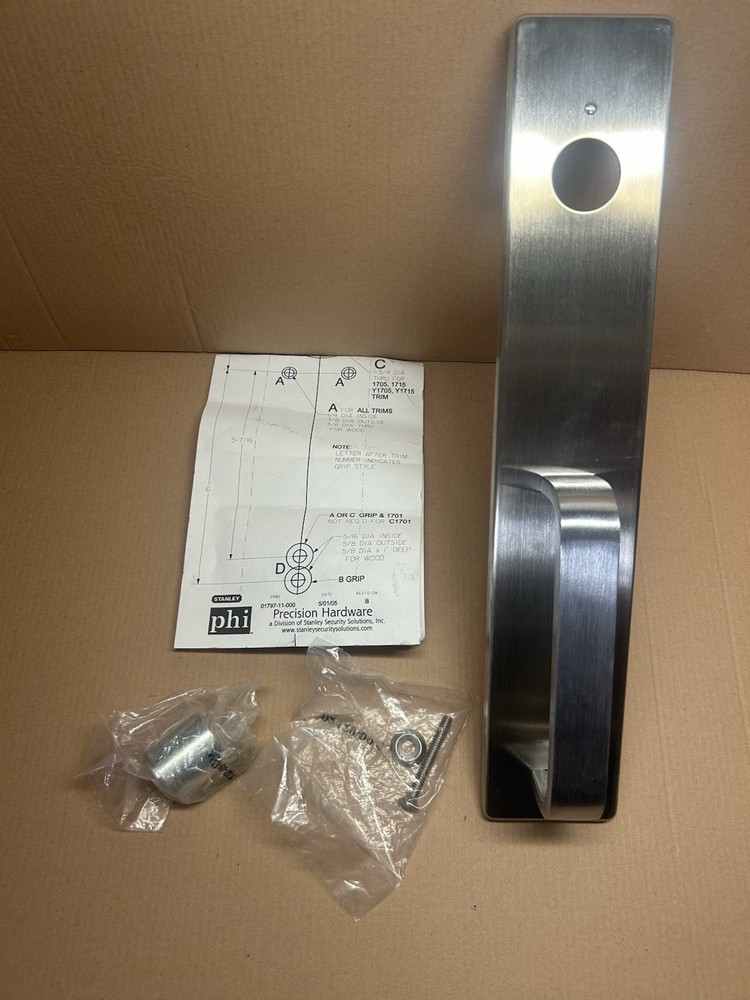 Precision 1703A 630 Pull Handle Trim C1700B Series