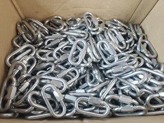 25 pack MAILLON RAPIDE 5/16″ Quick Link, 8mm, 5/16 in., 700 kg, 1540 lbs N8