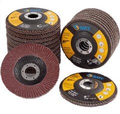 60PCS 40 Grit 4-1/2″ Flap Sanding Disc 4.5 Angle Grinder Grinding Wheel Abrasive