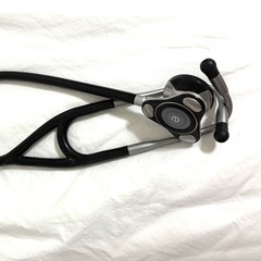 Eko CORE 500 Digital Stethoscope for Cardiology, Black/Silver.