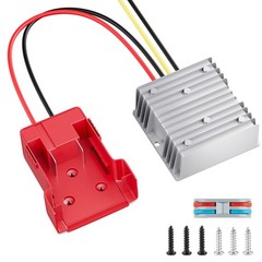 18V to 12V Step-Down Converter for Milwaukee M18 Battery, 240W DC 12V Regulator