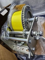 3500LBS CAPACITY ALL PURPOSE GEAR WINCH ASSEMBLY 10m Rope Length