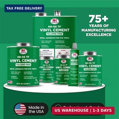 HH-66 Toluene Free Vinyl Cement 1 oz – Vinyl Adhesive, Cement Glue, Industrial C