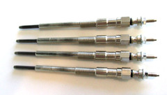 4 Glow Plugs for Kubota Engines 1J702-65510 , 1J700-65512