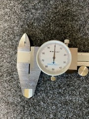 Caliper 6″ Stainless Steel Shockproof 0.001 Inch w/Case