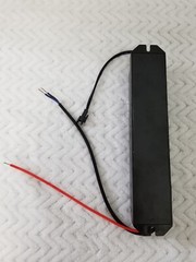 LED Emergency Driver 7W Pwr 90 Minute 28-36V 360mA Output AC100-240V 50/60Hz .6A