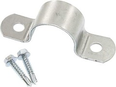 1 3/8″ Heavy-Duty Pipe Straps/ Clamps with Screws (Pack of 10)