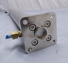 Used SMC Pnuematic Cylinder CG1GN40-500, MAX PRESS 1.0MPa