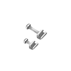 10pcs Orthodontic Crimpable Hook Sliding/Spiral Dental button traction hook Stop